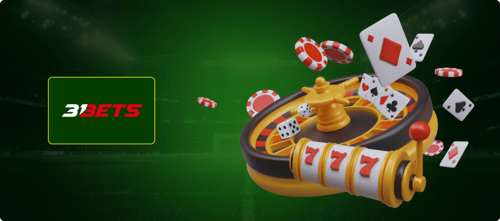 31 Bets Casino Games Banner